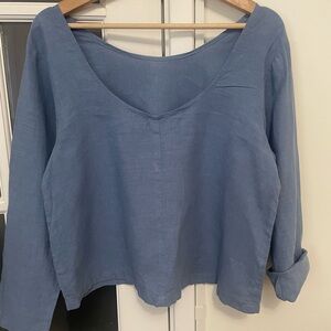 Bees and Bones Linen Shirt